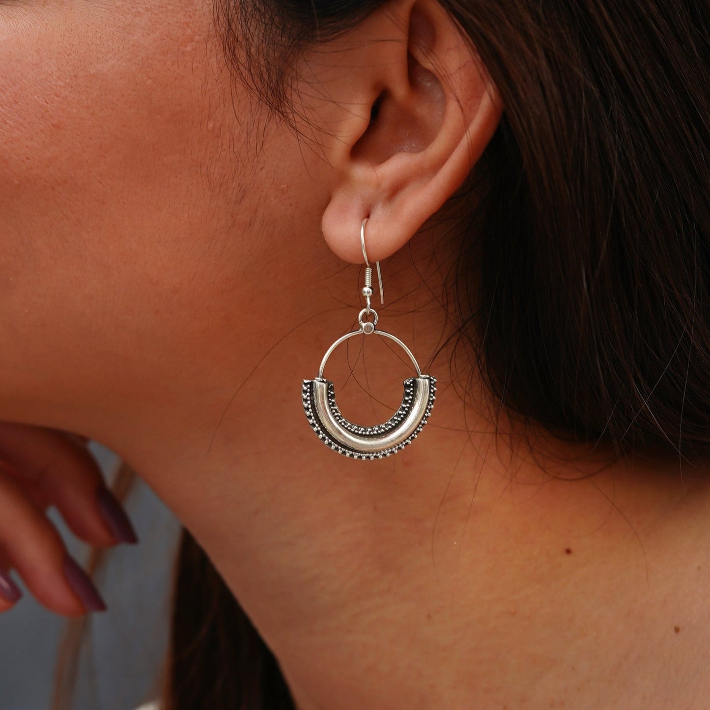 Rawa Pipe Fine Earrings - ShailPiya