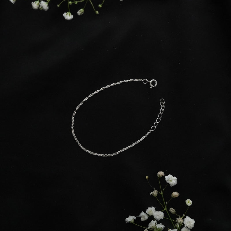 Aurum 925 Silver Bracelet - ShailPiya