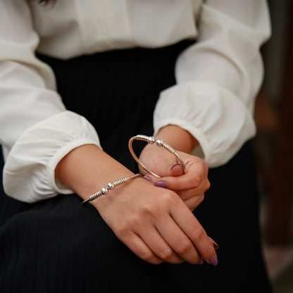 Evergreen pipe and fine ball kada - ShailPiya