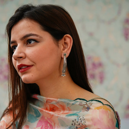 Moha Wire Play Sheet Curved Earrings - ShailPiya