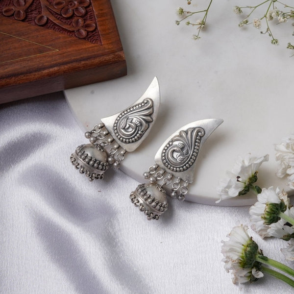 Moon Cascade Jhoomar Earrings