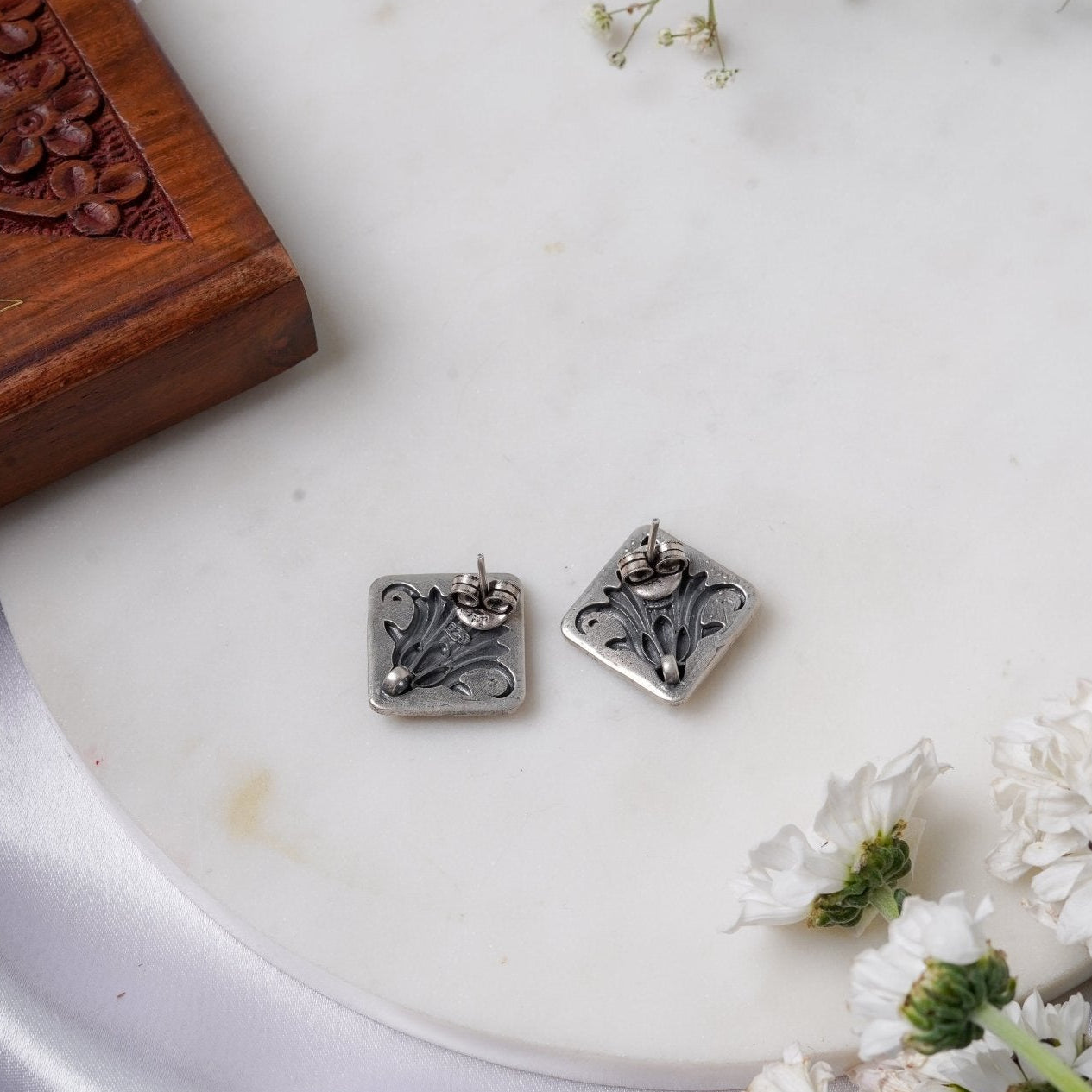 Moon Cascade Studs - ShailPiya