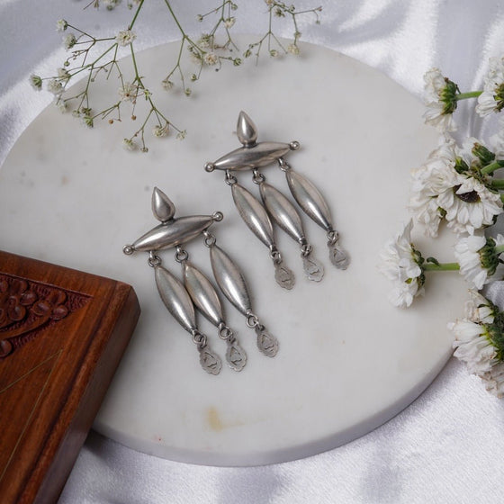 Vanika Tribal Drop Earrings